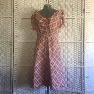 Handmade Plaid Sundress